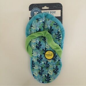 NEW Dog Toy with Squeakers Flip Flop Sandal | Kensington Kennel Club